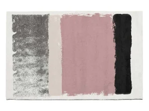 Hot Vloerkleed 160 X 230 Cm - Roze, Grijs En Wit - Camden Groot Tapijt