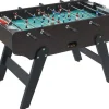 Flash Sale Voetbaltafel Van Mdf Met Eiken Effect - B153 X D77.6 X H96 Cm - Donker Naturelkleur - Edinson Spel Voor Binnen
