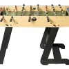 Best Sale Voetbaltafel Van Naturel Houtkleurig Mdf - Opklapbaar - L121 X B61 X H79 Cm - Horton Spel Voor Binnen