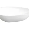 Store Vrijstaande Assymetrische Badkuip In Solid Surface - 268L - 172 X 83 X 53 Cm - Wit - Fenice Vrijstaand Bad