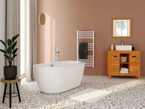 Discount Vrijstaande Badkuip - 178 L - 150 X 75 X 58 Cm - Wit - Adrina Vrijstaand Bad