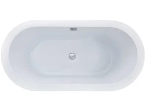 Discount Vrijstaande Badkuip - 178 L - 150 X 75 X 58 Cm - Wit - Adrina Vrijstaand Bad