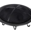 Hot Vuurkorf Van Staal Mizar - D75 X H55 Cm - Zwart Buitenkeuken