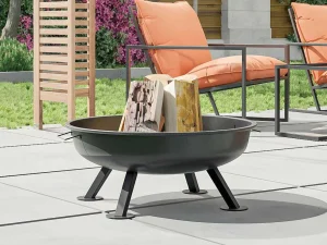 Discount Vuurkorf Van Staal Rigel - D56 X H24 Cm - Zwart Buitenkeuken