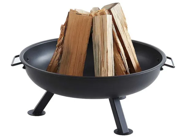 Discount Vuurkorf Van Staal Rigel - D56 X H24 Cm - Zwart Buitenkeuken