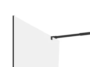 Best Wand Voor Inloopdouche Industriele Stijl - Mat Zwart - 120X200 Cm - Daren - Koop Nu Online Douchewand