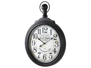 New Wandklok Gousset Van Ijzer - L71 X H99 Cm Wandklok