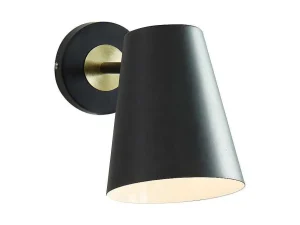 Best Sale Wandlamp Met Vintage-Stijl Trevis - Ijzer - 14 X 16 X 33 Cm - Zwart Wandlamp