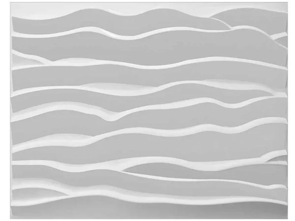 Discount Wandpaneel 3D Hyppos Om Te Verven - Set Van 6 Stuks, 3M Wandpaneel