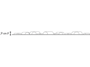 Outlet Wandpaneel 3D Sandle Om Te Verven - Set Van 6 Stuks, 3M Wandpaneel