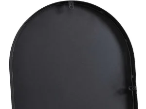 Shop Wandspiegel Van Metaal - Ovaal - B. 40 X H. 140 Cm - Zwart - Onikal Spiegel