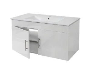 Cheap Wastafelonderbouw Mcw-D16, Wit Wastafelmeubel