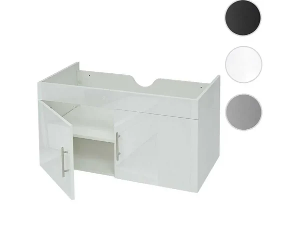 Cheap Wastafelonderbouw Mcw-D16, Wit Wastafelmeubel