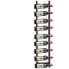Flash Sale Wijnfleshouder Voor 9 Flessen - L19 X H92 Cm - Metaal - Zwart - Routal Opbergaccessoire