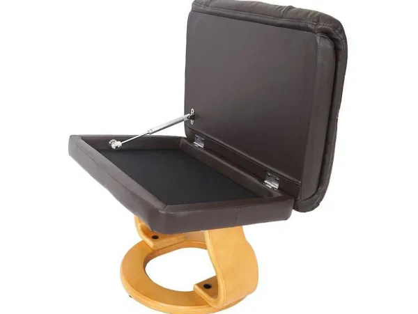 Online Windsor Xxl Relaxfauteuil Met Kruk, Bruin, Natuurlijk Bruin Fauteuil Leer