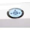 Online Wit Bubbelbad 180 X 96 Cm Met Frontglas 9 Jets Jasmine Massagebad