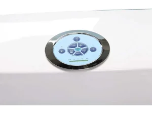 Online Wit Bubbelbad 180 X 96 Cm Met Frontglas 9 Jets Jasmine Massagebad