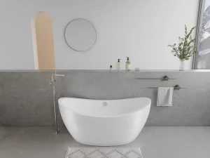 Cheap Wit Vrijstaand Designbad - 225 Liter - 170 X 83 X 77 Cm - Alda Vrijstaand Bad