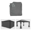 Flash Sale Zijwand Pergola Calpe Ii (Set Van 4), Grijs Prieel, Pergola, Gazebo En Kiosk