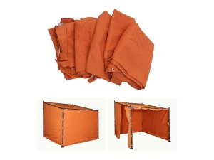Cheap Zijwand Pergola Mcw-A22 Set Van 4, Terracotta Prieel, Pergola, Gazebo En Kiosk
