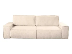 Best Sale 3-Zits Slaapbank Van Teddy Stof - Beige - Amelia Van Pascal Morabito 2En 3-Zitsbank
