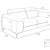 Cheap 2-Zitsbank Bekleed In Rundleer 6121 Zitbank