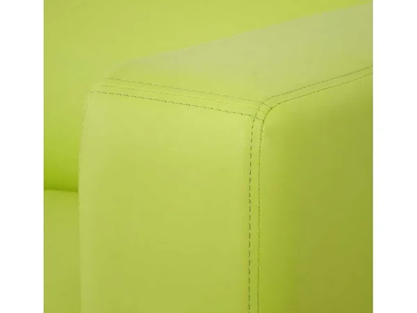 Hot 2-Zitsbank Lille, Kunstleer, Lichtgroen Kunstleren Zitbank