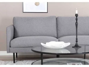 Fashion Zoom Bank 2 Persoons Grijs. Modulair