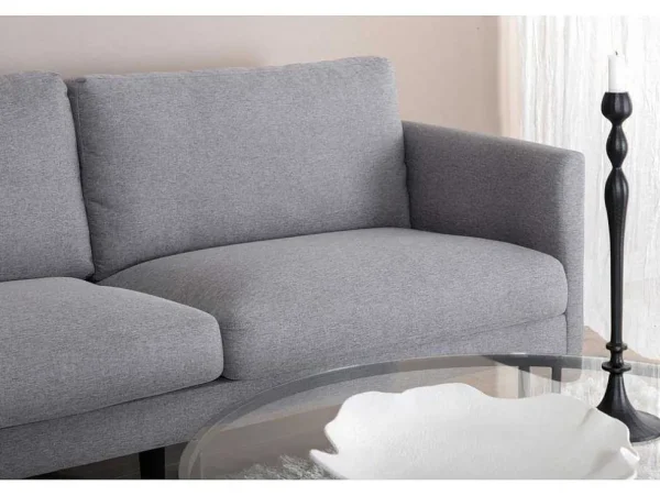 Fashion Zoom Bank 2 Persoons Grijs. Modulair