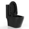 Cheap Zwarte Matte Wc Om Te Plaatsen Van Keramiek - Nagilam Staand Toilet