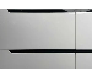 Best Sale Zwevend Wastafelmeubel Met Dubbel Inbouwbekken - Wit - 120 Cm - Selita Dubbele Wastafel